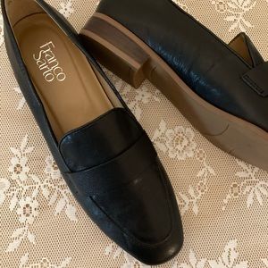 Franco Sarto Black Loafers 8.5M